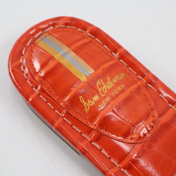 🔥NEW Sam Edelman Bay Classic Slide Sandal, Blue Lizard 8US/38.5EU MSRP$120🔥 - Picture 10 of 10